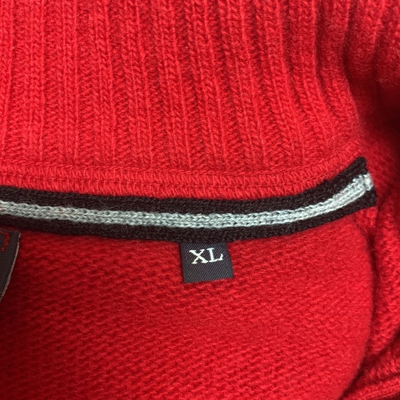 Marco Polo Men’s sweater. Half zip, pure new wool. XL, like new. - Picture 4 of 7